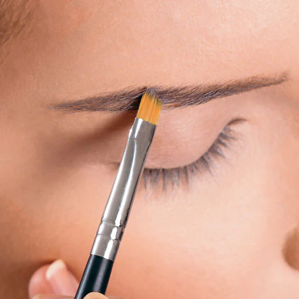 Angled Eyeliner Brush, Ultra Fine Tipped, Precise Bristles, Slanted Angled Eyebrow Brush - Image 4