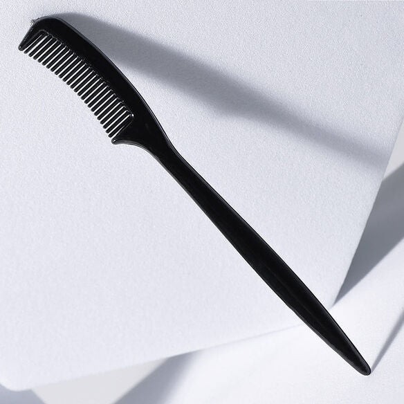 Black Plastic Disposable Eyebrow Comb - 25 Pieces - Image 4