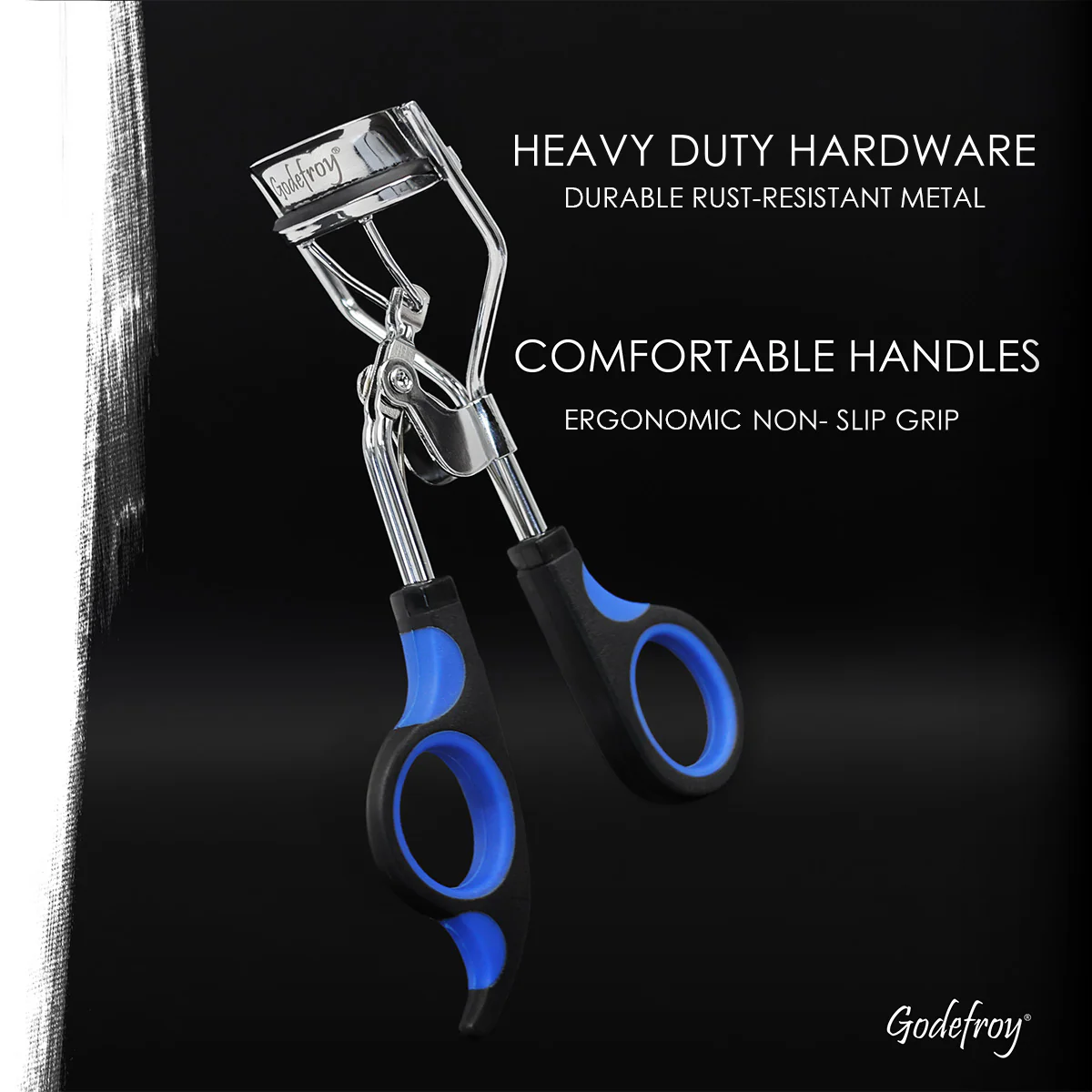 Blue Precision Eyelash Curler – Long-Lasting Lift for Natural or Dramatic Curls - Image 3