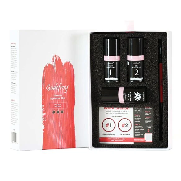 Instant Eyebrow Tint | Natural Eyebrow Tinting Kit by Godefroy - Image 7