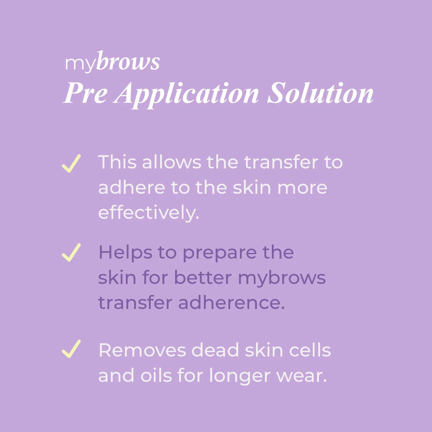 MYBROWS PRE APPLICATION SOLUTION TO PREP SKIN FOR TEMPORARY TATTOOS - Image 4