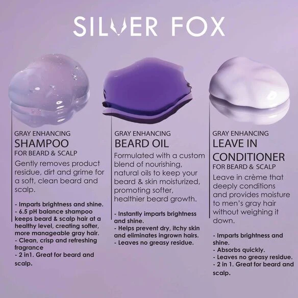 Silver Fox Complete Men's Grooming Collection - Image 4