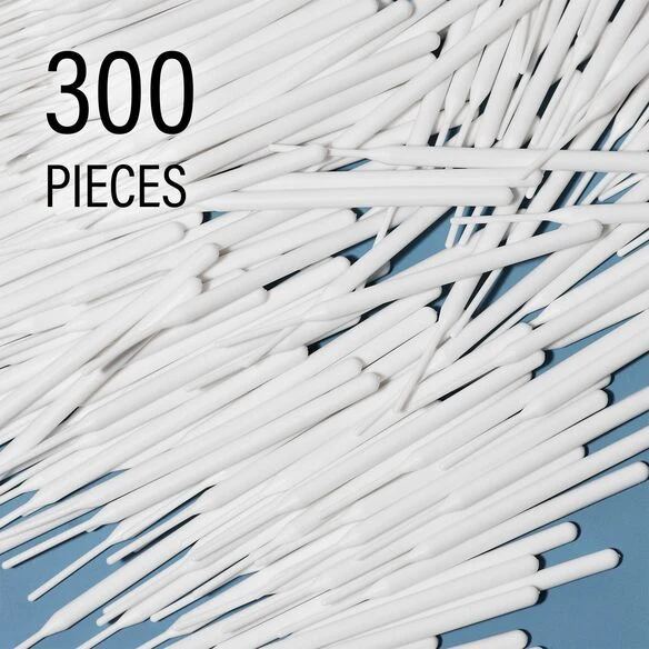 White Precision Makeup Applicator Stick - 300 Count - Image 3